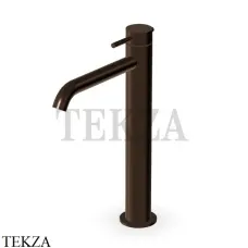 Zucchetti Helm Смеситель для раковины, высокий ZHE689.XP21, brushed chocolate PVD