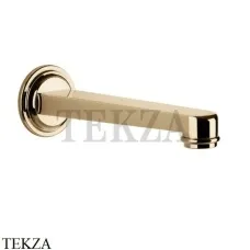 Gessi VENTI20 Излив настенный для ванны 65103-735, Warm Bronze PVD
