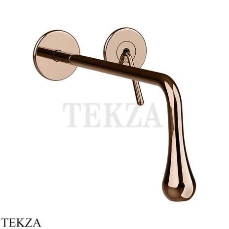 Gessi Goccia Смеситель для раковины под размер, внешняя часть 33090-030, Copper PVD