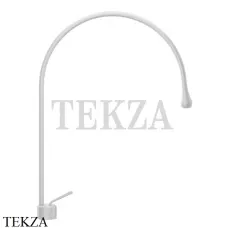 Gessi Goccia Смеситель для раковины высокий, без сливного гарнитура 33603-279, белый матовый