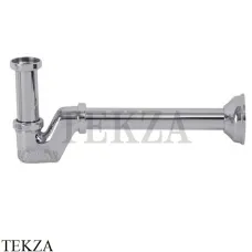 Migliore Сифон для раковины или биде S-образный 17928, хром глянец