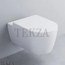 Cielo SMILE Унитаз подвесной, без ободка, сиденье с микролифтом SMVSNWK Bia, белый глянец