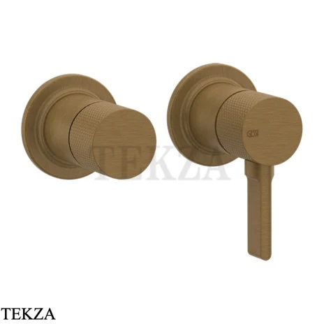 Gessi INCISO SHOWER Смеситель для душа, 1 поток, внешняя часть 58077-713, Antique Brass