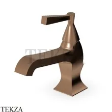 Zucchetti Bellagio Смеситель для раковины, с донным клапаном ZP3193.P21, brushed chocolate PVD