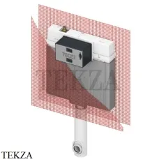 TECEbox Octa II Застенный смывной бачок для приставного унитаза 9370500