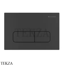 Aqueduto FORMA Панель-клавиша смыва для унитаза FOR0140, Черный матовый