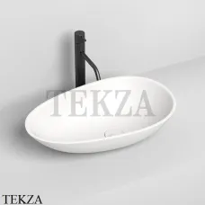 SALINI PAOLA Раковина накладная, из литого камня S-Stone 1101201SM, белый матовый
