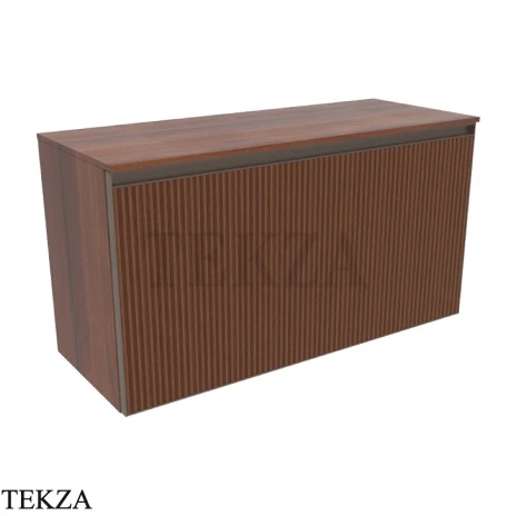 Flaminia Cubika модуль хранения подвесной 95×37×50 см, 1 ящик и внутренний ящик, орех Noce Greca