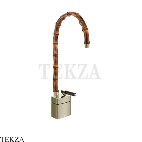 Gessi Jacqueline Смеситель для раковины высокий, без донного клапана 77233-720, никель глянец