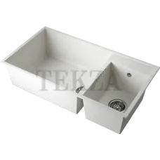 Omoikiri Tedori 85-2-U Кухонная мойка Tetogranit две большие чаши 4993943 белый