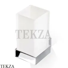 Decor Walther Corner WMG Стакан для зубных щеток настенный, стекло сатин-хром Decor Walther Corner WMG Стакан для зубных щеток настенный, стекло сатин-хром