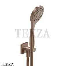 Gessi RILIEVO Душевой комплект с выводом воды 59123-708, Copper Brushed