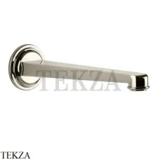 Gessi VENTI20 Излив настенный для раковины 21,5 см 65102-720, Nickel PVD