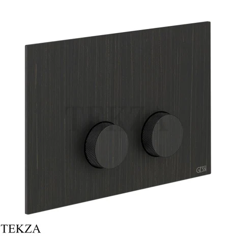 Gessi ANELLO Клавиша смыва для инсталляции Geberit omega 12 54627-187, Aged Bronze