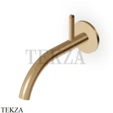 Zucchetti Isy22 Смеситель для раковины прогрессивный, внешняя часть ZIS2815.P31, brushed british gold PVD