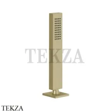Gessi Rettangolo Душевая лейка на борт ванны 20127-727, Brushed Brass