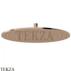 Newform Верхняя круглая лейка D400, без кронштейна 26535.M0.075, Copper glossy
