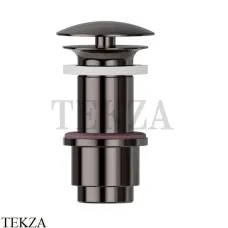 Newform Донный клапан для раковины 65-85 со свободным сливом 229.58.063, PVD Gun Metal