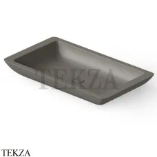 Dea Design Washbasins Раковина настольная 80х45 Solid Surface DD9013 800 3, Grey №3