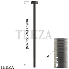 Gessi 316 TRAME Излив для раковины потолочный под размер 54396-707, Black Metal Brushed