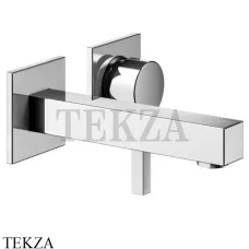 Keuco EDITION 90 Square Смеситель для раковины 187, внешняя часть 59116010201, хром глянец