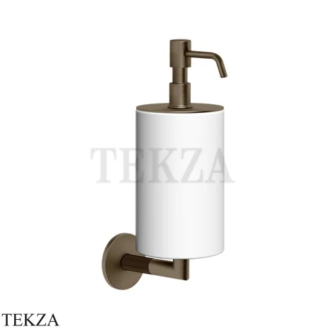 Gessi INGRANAGGIO Дозатор для жидкого мыла настенный белый 63813-761, Coffee Bronze Br. PVD