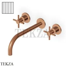 Zucchetti Helm Vertical Смеситель для раковины, внешняя часть ZHM761.XP91G2, brushed copper PVD