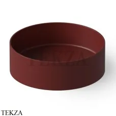 Dea Design Washbasins Раковина настольная D42 см Solid Surface DD9061 420 17, Red Wine №17