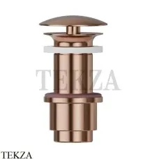 Newform Донный клапан для раковины 65-85 со свободным сливом 229.58.061, PVD Copper Bronze