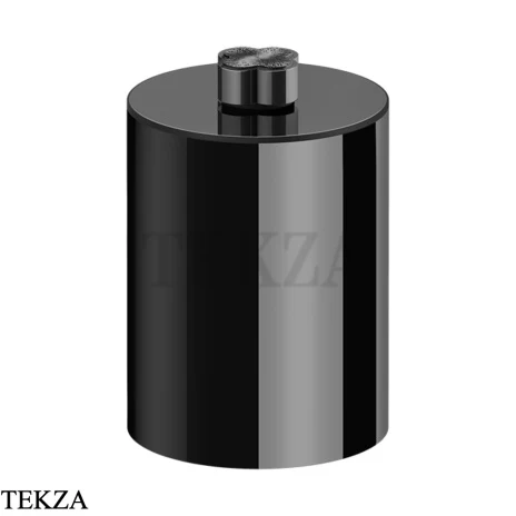 Gessi Ludovica Ведёрко, корзина для мусора с крышкой 76590-706, black хром глянец