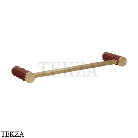 Gessi Pelle Tresse Держатель для полотенца 30 см 78697-431, Red Cherry/ Bronze Br. PVD