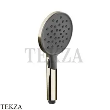 Gessi Shower Душевая лейка 3-х позиционная с черным диском 47350-720, Nickel PVD