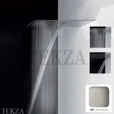 Gessi Private Wellness TREMILLIMETRI Верхний душ, 2 функции 33083#239, Steel Brushed Gessi Private Wellness TREMILLIMETRI Верхний душ, 2 функции 33083#239, Steel Brushed