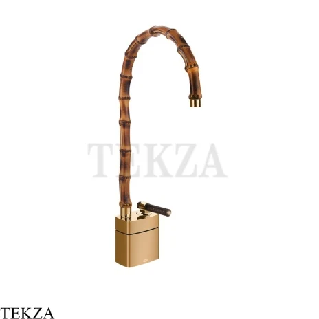 Gessi Jacqueline Смеситель для раковины высокий, без донного клапана 77233-735, бронза глянец