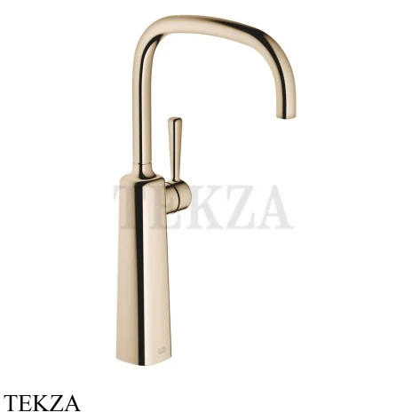 Dornbracht COYA Смеситель для раковины высокий 200, без гарнитуры 33534404-47, Champagne (22kt Gold)