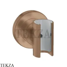 Axor Citterio Держатель для душа, для шлангов с конической гайкой 39525310, Brushed Red Gold