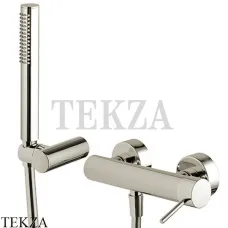 FIMA Carlo Frattini Spillo UP Смеситель для душа настенный, с гарнитуром F3035SN, Brushed nickel