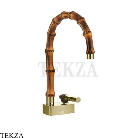 Gessi Jacqueline Смеситель для раковины, без донного клапана 77001-710, шампань глянец