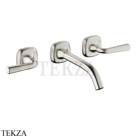Dornbracht COYA Смеситель для раковины на 3 отв. 190, внешняя часть 36712414-06, платина матовая