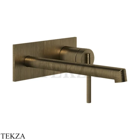 Gessi INGRANAGGIO Смеситель для раковины длинный, внешняя часть 63589-713, Antique Brass