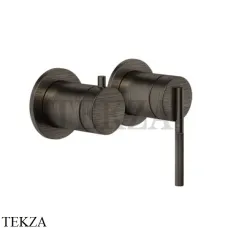 Gessi INGRANAGGIO Смеситель для душа, 2 потока, внешняя часть 63580-187, Aged Bronze Gessi INGRANAGGIO Смеситель для душа, 2 потока, внешняя часть 63580-187, Aged Bronze