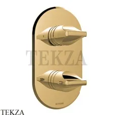 Bossini  APICE Термостат для душа, 2,3,4,5 потока, внешняя часть Z00500.043, Золото Satined Bossini  APICE Термостат для душа, 2,3,4,5 потока, внешняя часть Z00500.043, Золото Satined