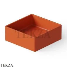 Dea Design Washbasins Раковина настольная квадратная Solid Surface DD9008 400 7, Orange №7