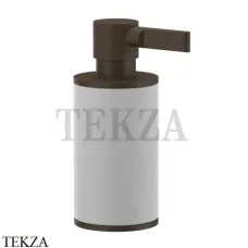 Gessi INCISO accessories Дозатор для жидкого мыла или лосьона, белый 58537-845, Dark Bronze