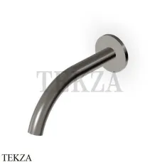 Zucchetti Isy22 Излив для ванны 21 см настенный монтаж Z92253.C51, brushed metal black
