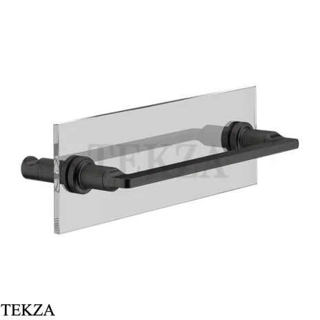 Gessi INCISO accessories Полотенцедержатель для крепления на стекло, 30 см 58613-187, Aged Bronze