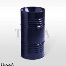 Kerasan Artwork Раковина свободностоящая BARREL, слив в пол, сифон, 4742K77 Blu cobalto lucido