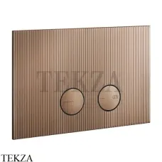 Gessi RIGATO Клавиша смыва для инсталляции Geberit Sigma 8 и Sigma 12, 54671-708, Copper Brushed