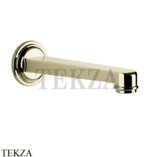 Gessi VENTI20 Излив настенный для ванны 65103-710, Brass PVD