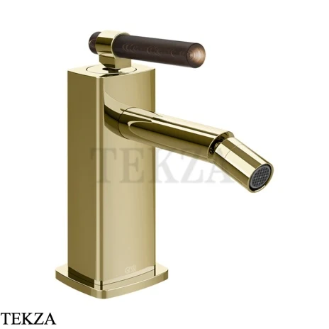 Gessi Jacqueline Смеситель для биде с донным клапаном 77267-710, шампань глянец